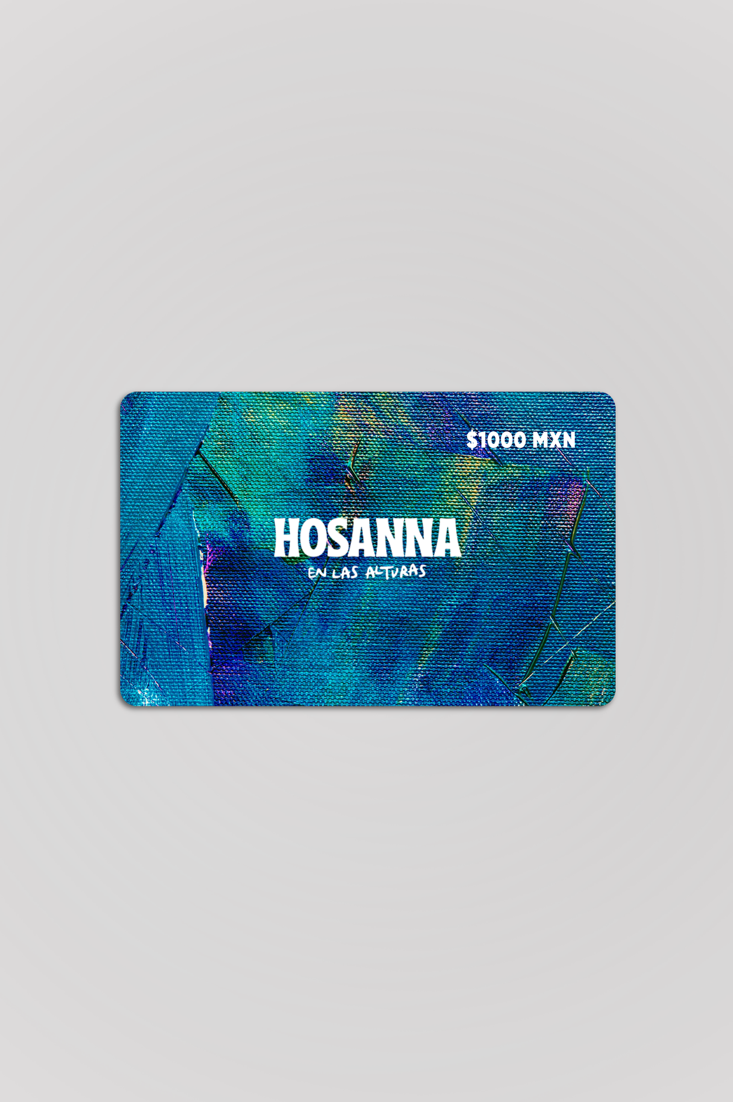 Gift Card HOSANNA en las alturas