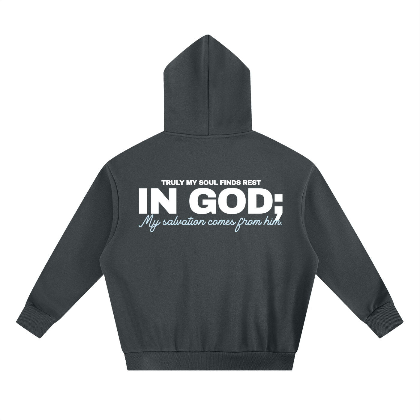 Hoodie Boxy "Psalm 62" Selah Collection | Hosanna