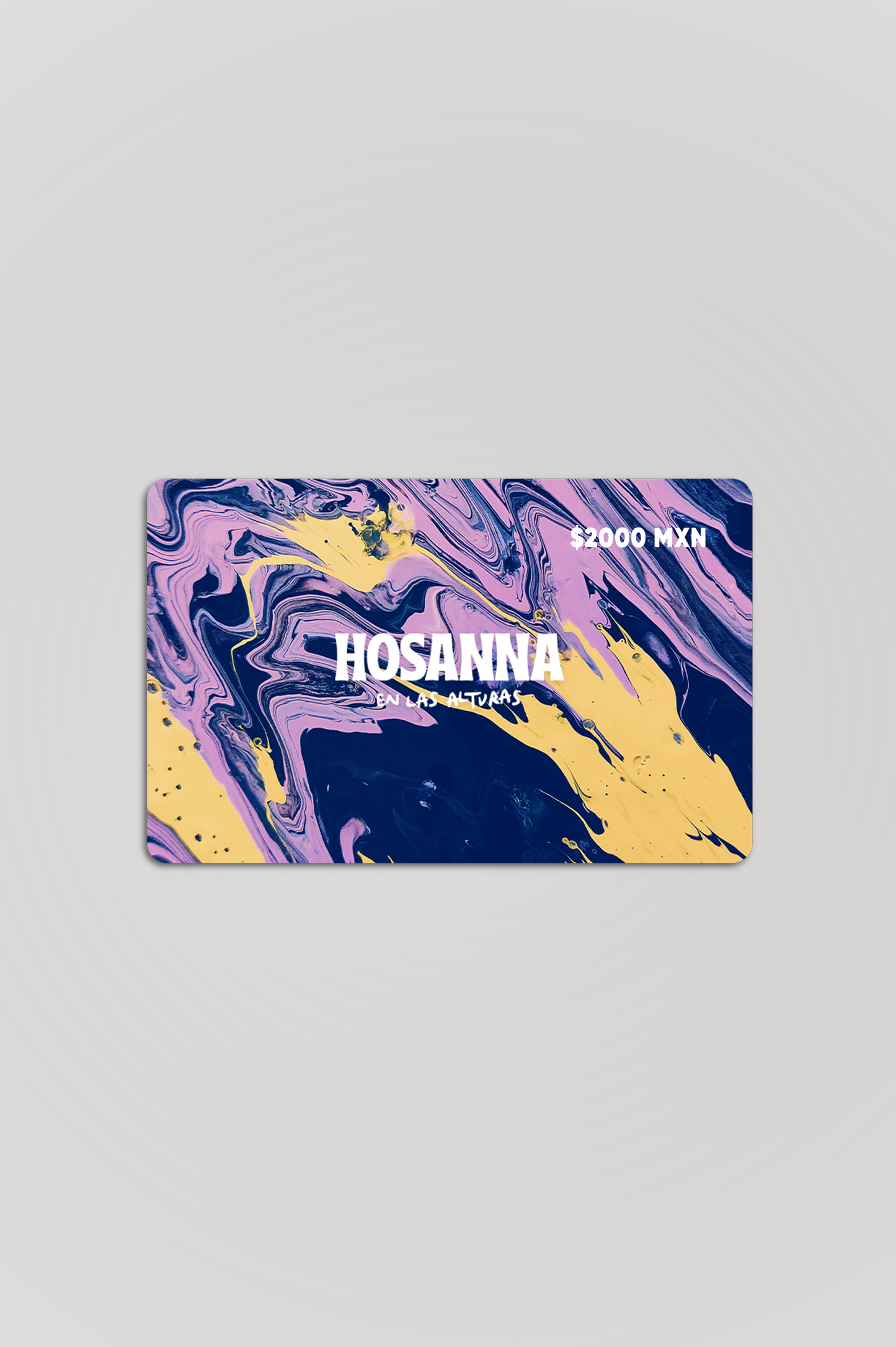 Gift Card HOSANNA en las alturas