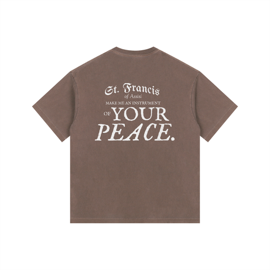 Selah T-shirt "St. Francis - Instrument of Peace" | Hosanna