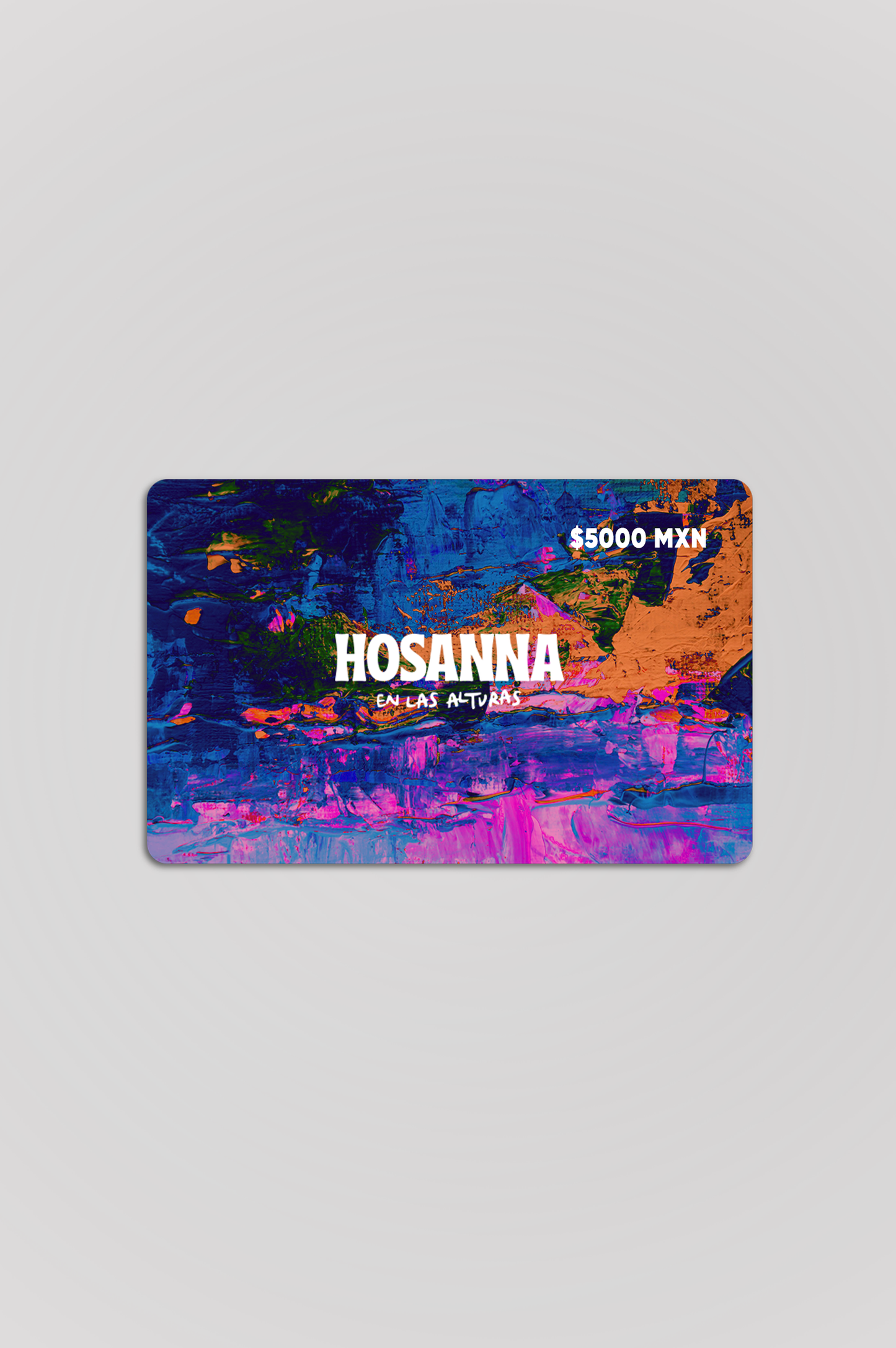 Gift Card HOSANNA en las alturas
