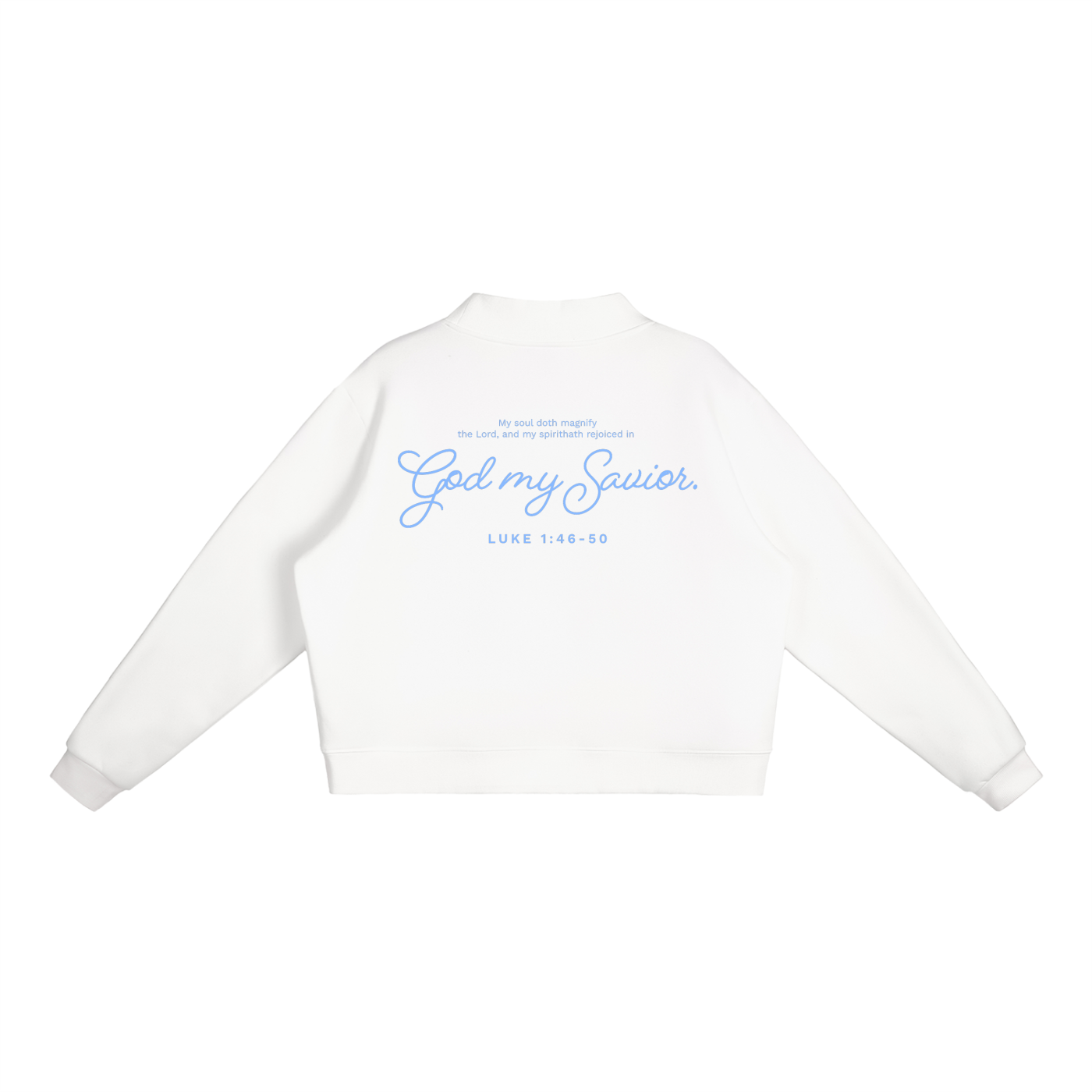 Sudadera Mock-Neck "Holy is His Name" | Hosanna