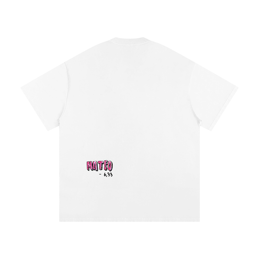 Playera "Busca Primero" Blanca y rosa | Hosanna