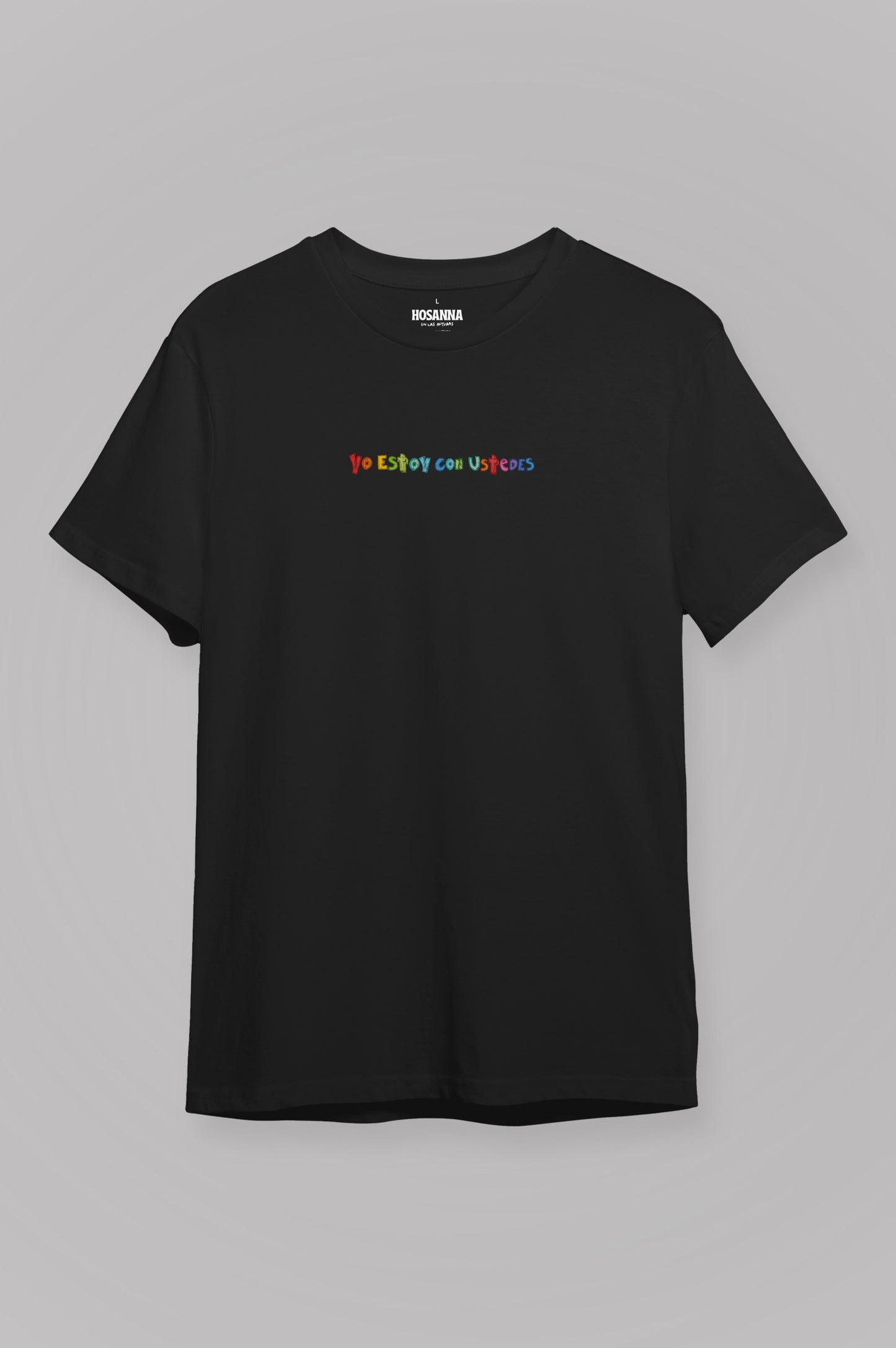 Playera YO ESTOY CON USTEDES – Mateo 28,20