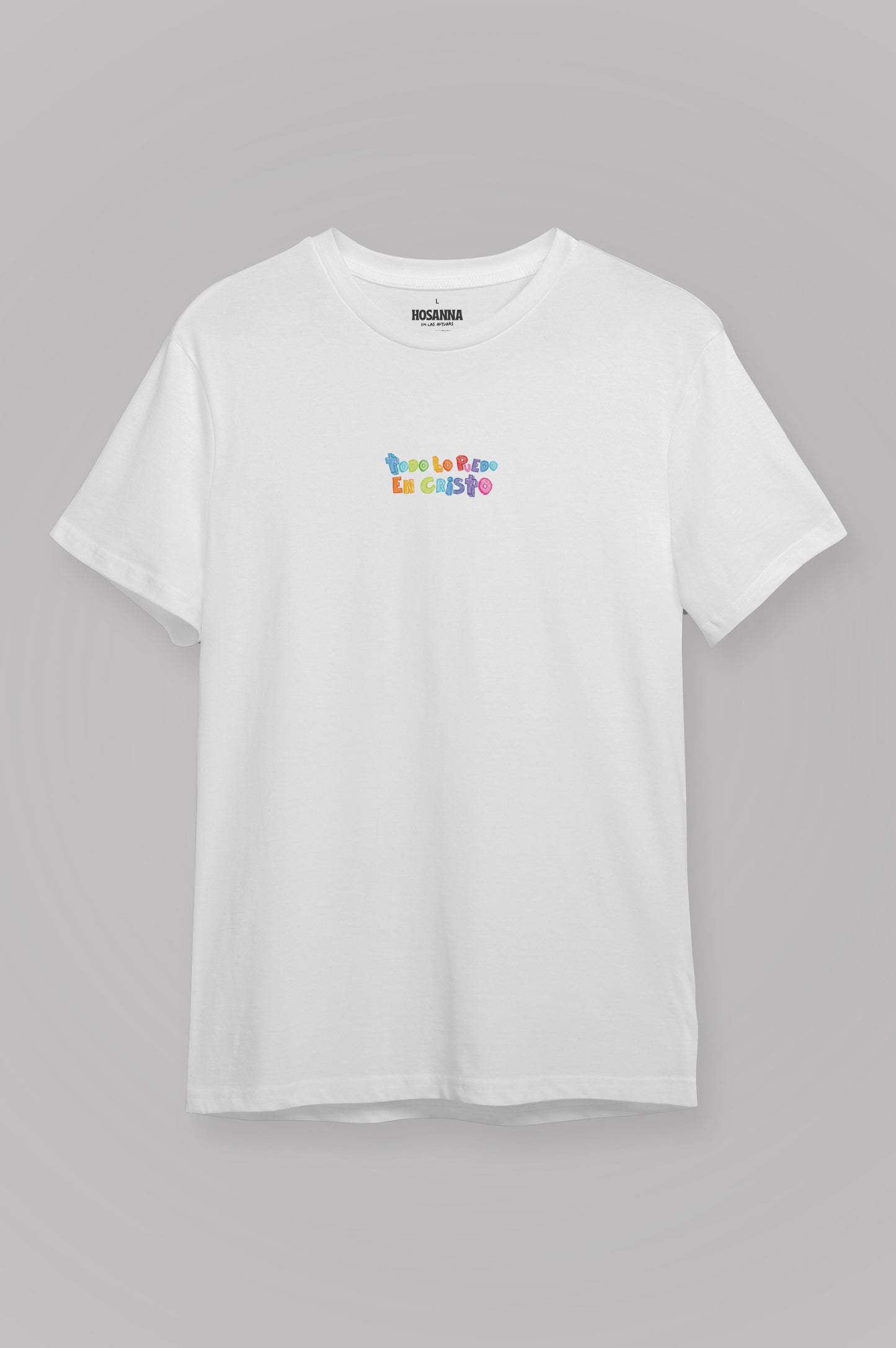Playera TODO LO PUEDO EN CRISTO
