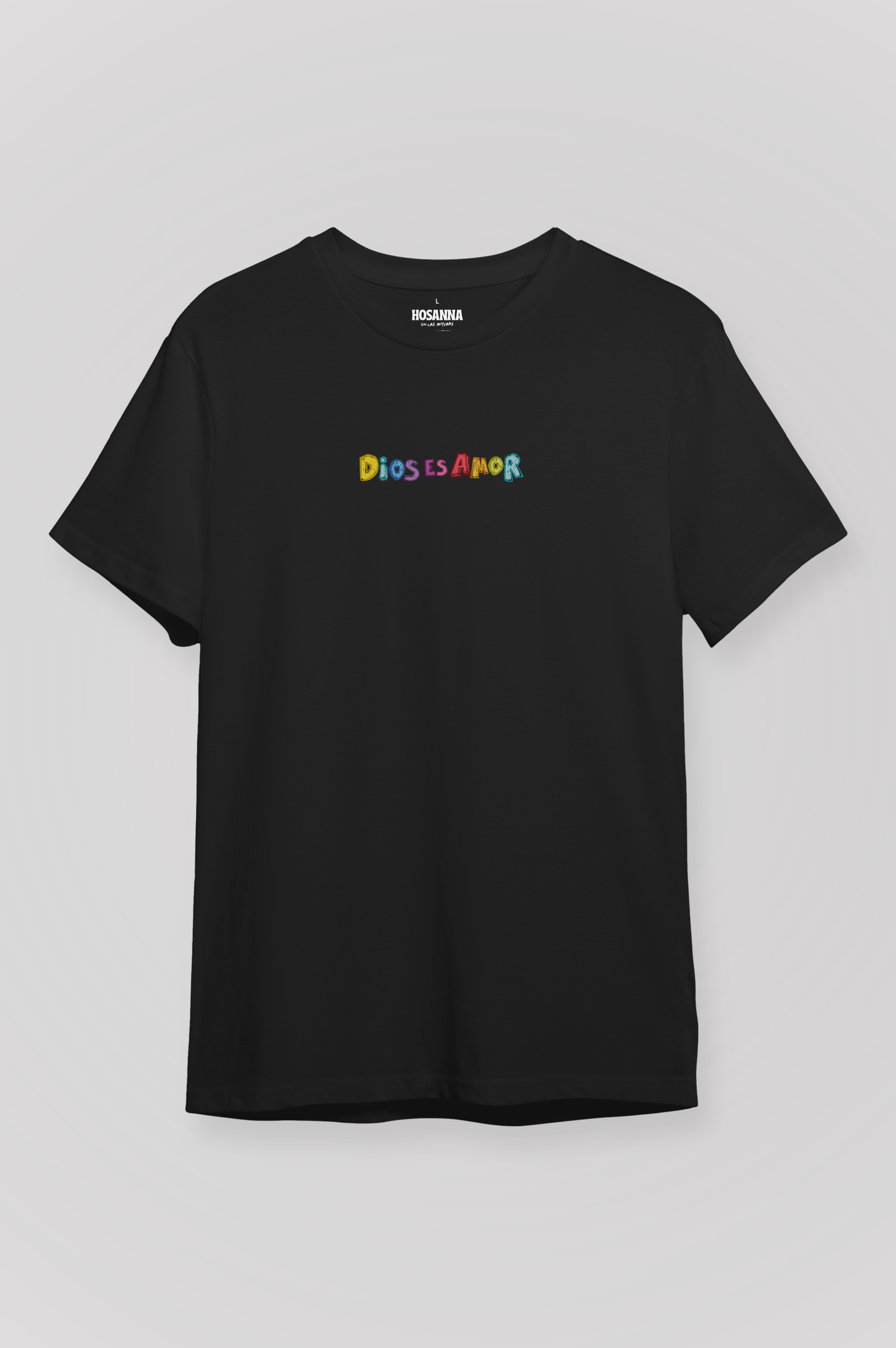 DIOS ES AMOR Colors T-shirt