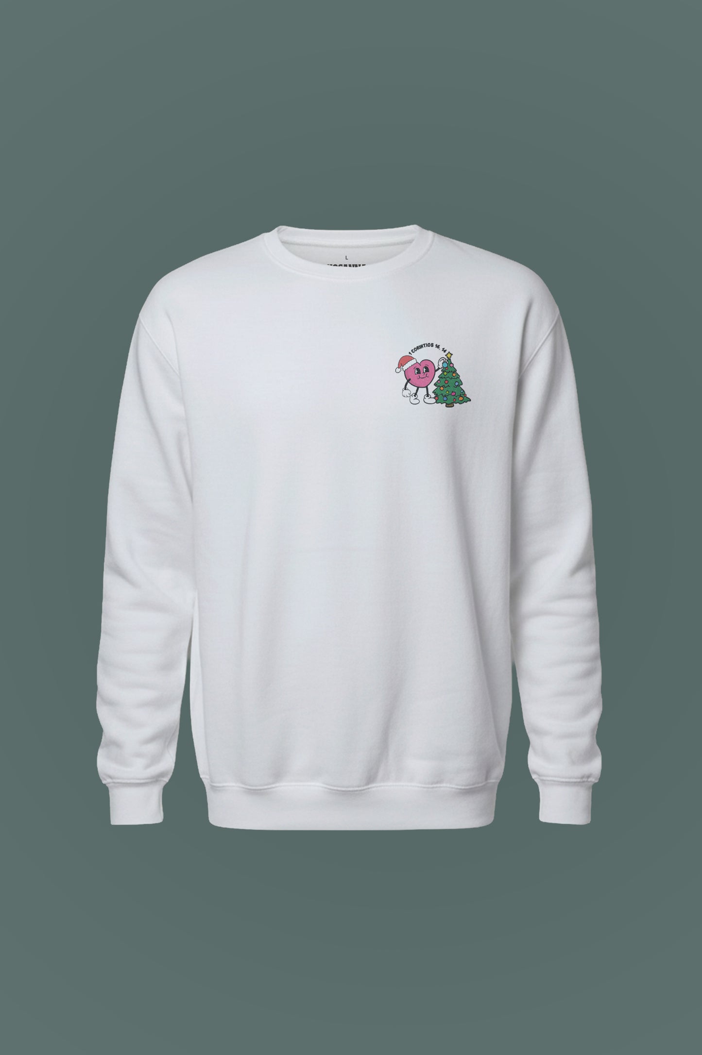 Sudadera básica HÁGANLO CON AMOR — 1 Cor 16,14