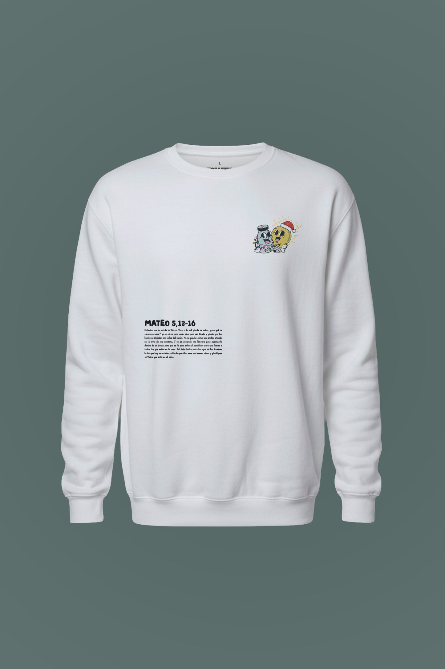 Sudadera básica LA SAL Y LA LUZ - Navidad