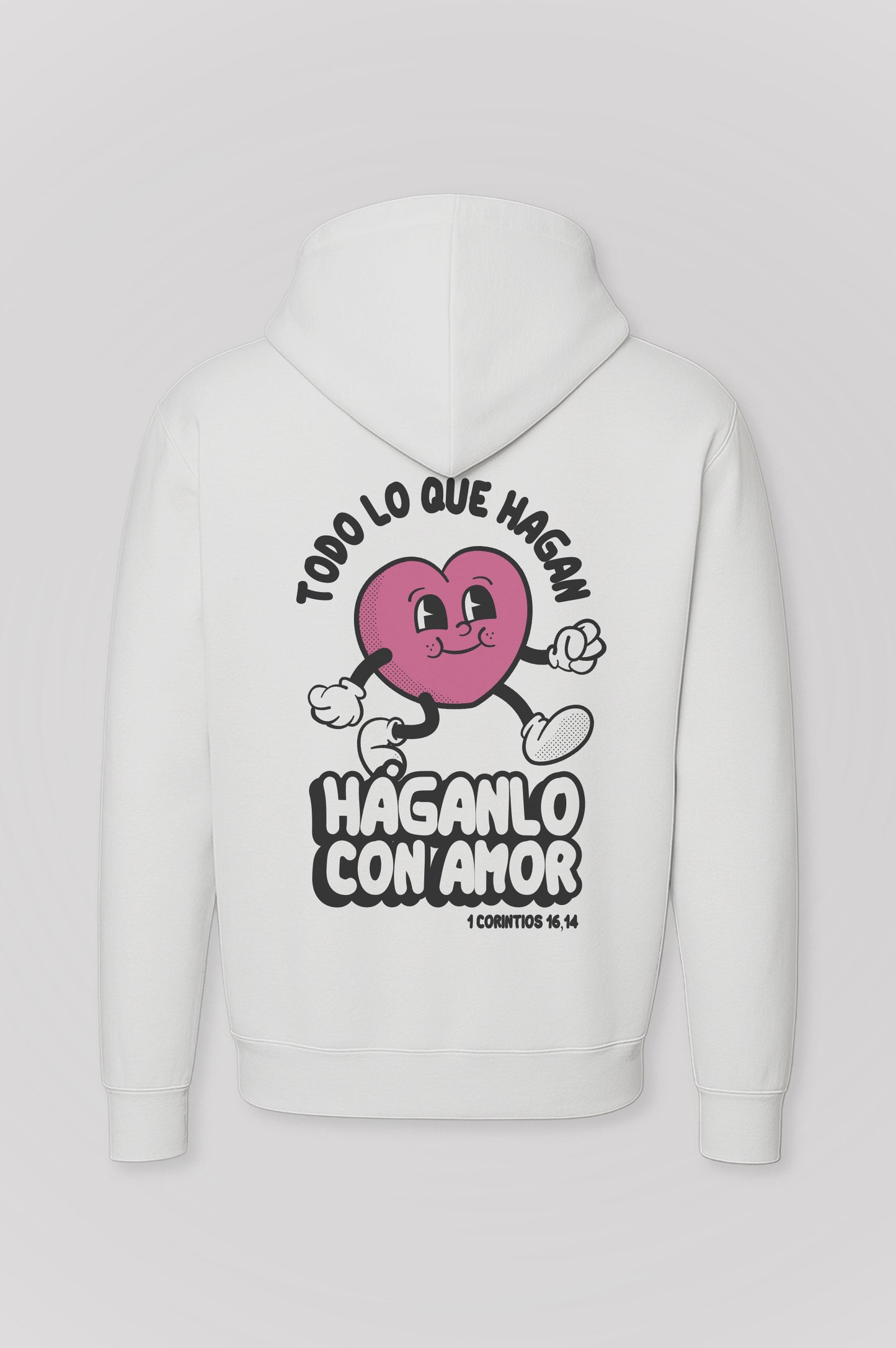 Hoodie con cierre 1 CORINTIOS 16,14