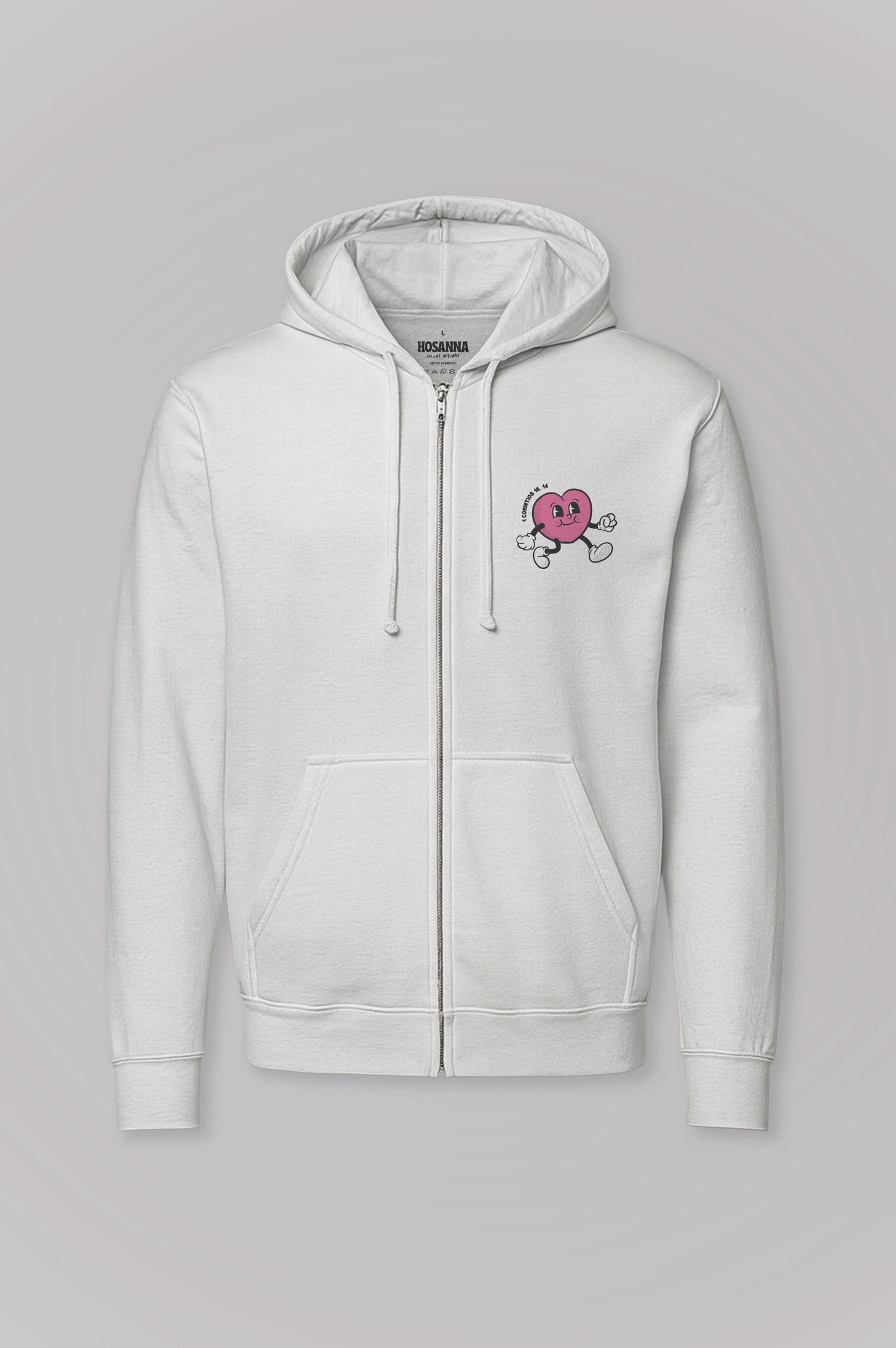 Hoodie con cierre 1 CORINTIOS 16,14