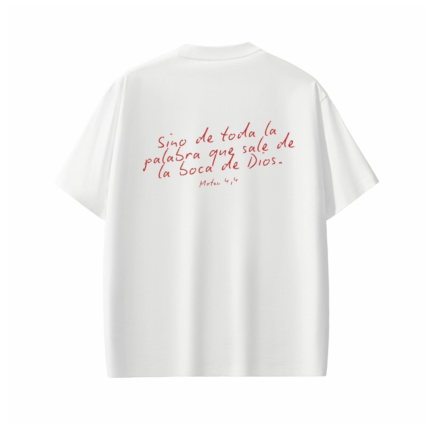 "Does not live by bread alone" T-shirt | Hosanna