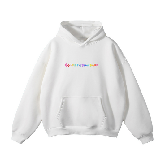 Hoodie " Go Into The Whole World "Blanca" | Hosanna