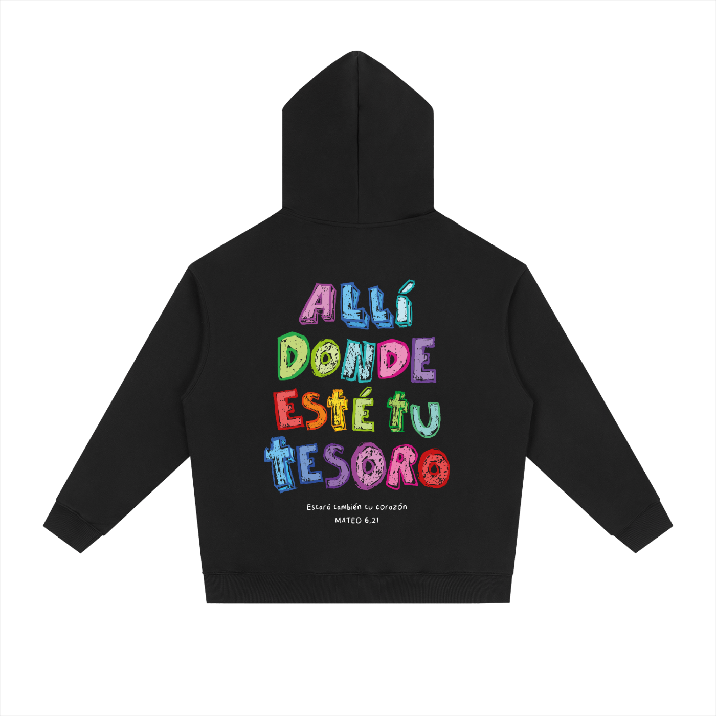 "Your Treasure and Heart" Hoodie Black | Hosanna