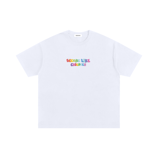 Playera "Become Like Children" Blanca | Hosanna