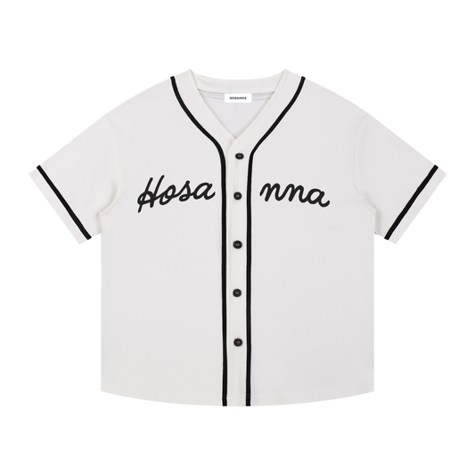 Jersey de Béisbol "07" Blanca | Hosanna