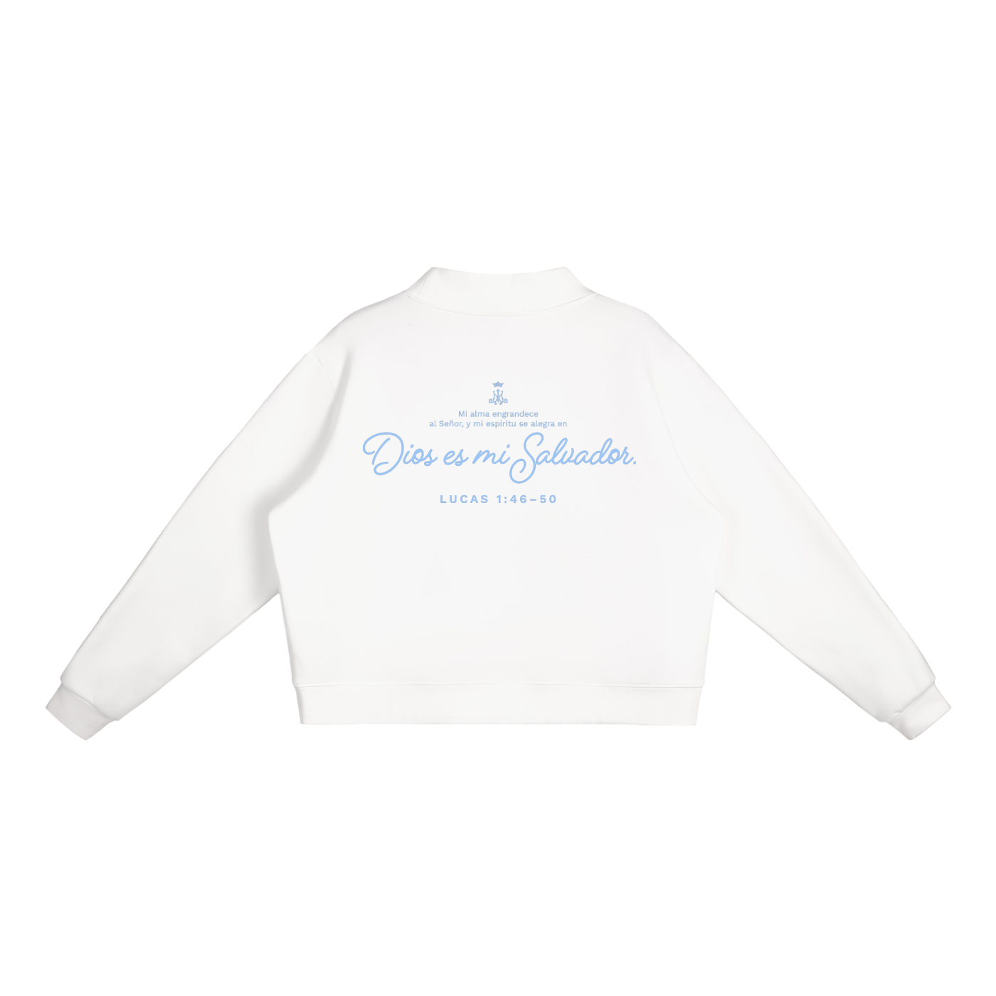 Selah | Sudadera Mock-Neck "Santo es su nombre" | Hosanna