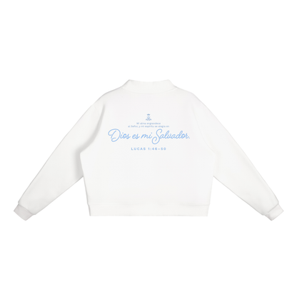 Selah | Sudadera Mock-Neck "Santo es su nombre" | Hosanna