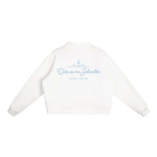 Selah | Sudadera Mock-Neck "Santo es su nombre" | Hosanna