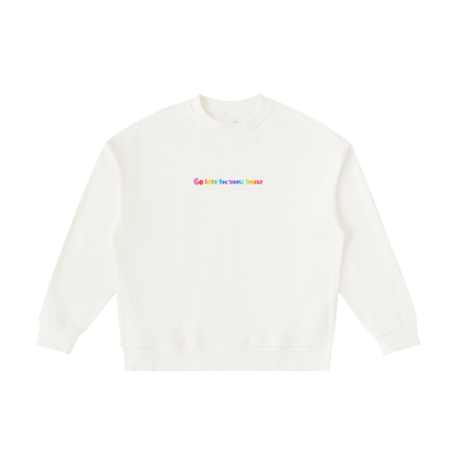 Roots Sweatshirt "Go Into The Whole World" Beige - Kids | Hosanna