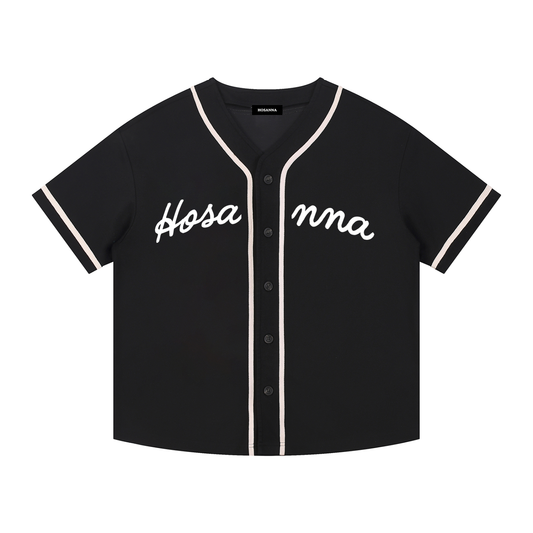 Jersey de Béisbol "07" Negra | Hosanna