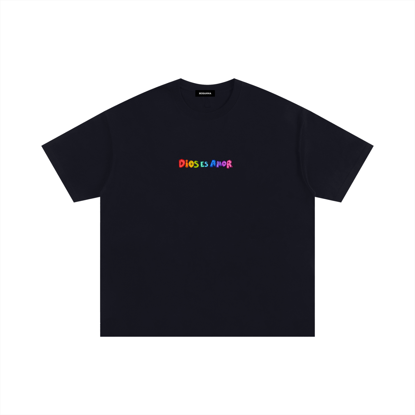 Playera "Dios es Amor" Negra | Hosanna