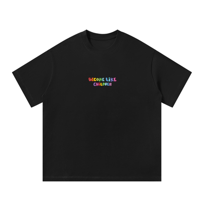 Playera "Become Like Children"  Negra | Hosanna