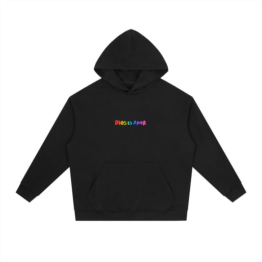 "God is Love" Hoodie, Black | Hosanna