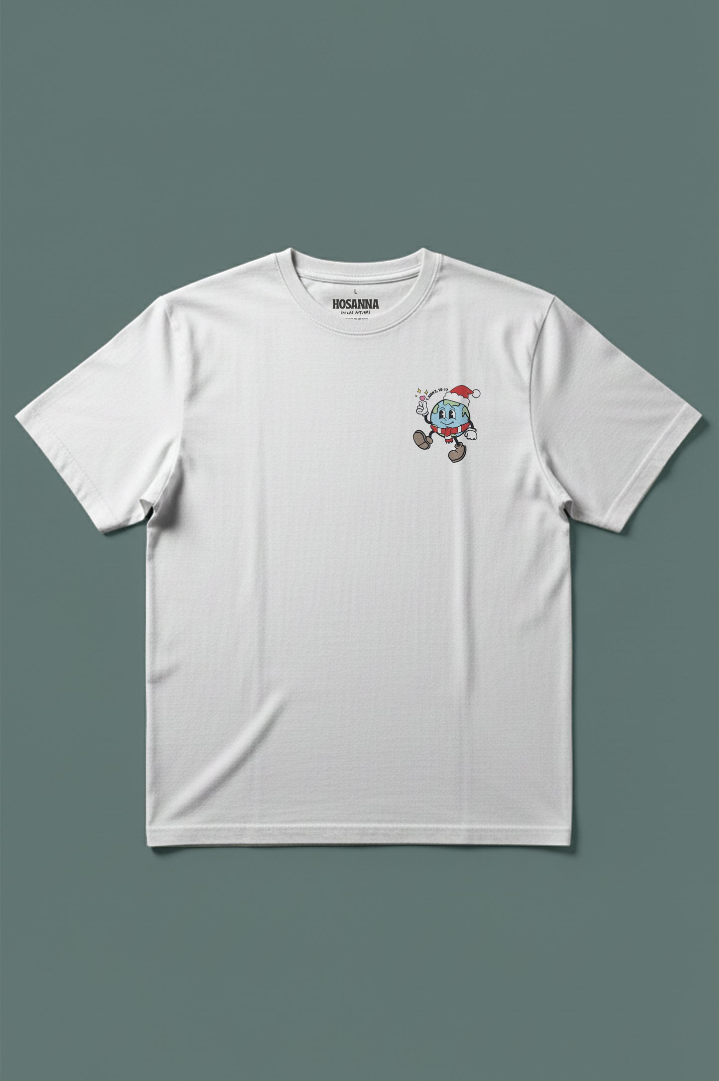 Playera NO AMEN AL MUNDO — 1 Juan 2, 15–17 - Navidad