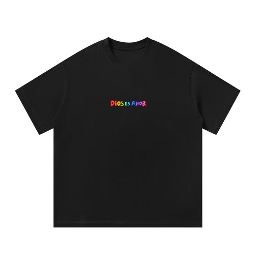Playera "Dios es amor"  Negra | Hosanna
