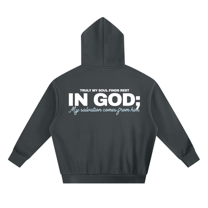 Hoodie Boxy "Psalm 62" Selah Collection | Hosanna