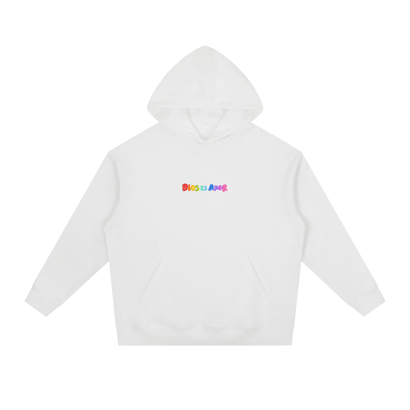 Hoodie "God is Love" White | Hosanna