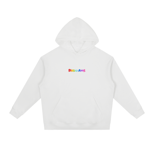 Hoodie "Dios es Amor" Blanca| Hosanna