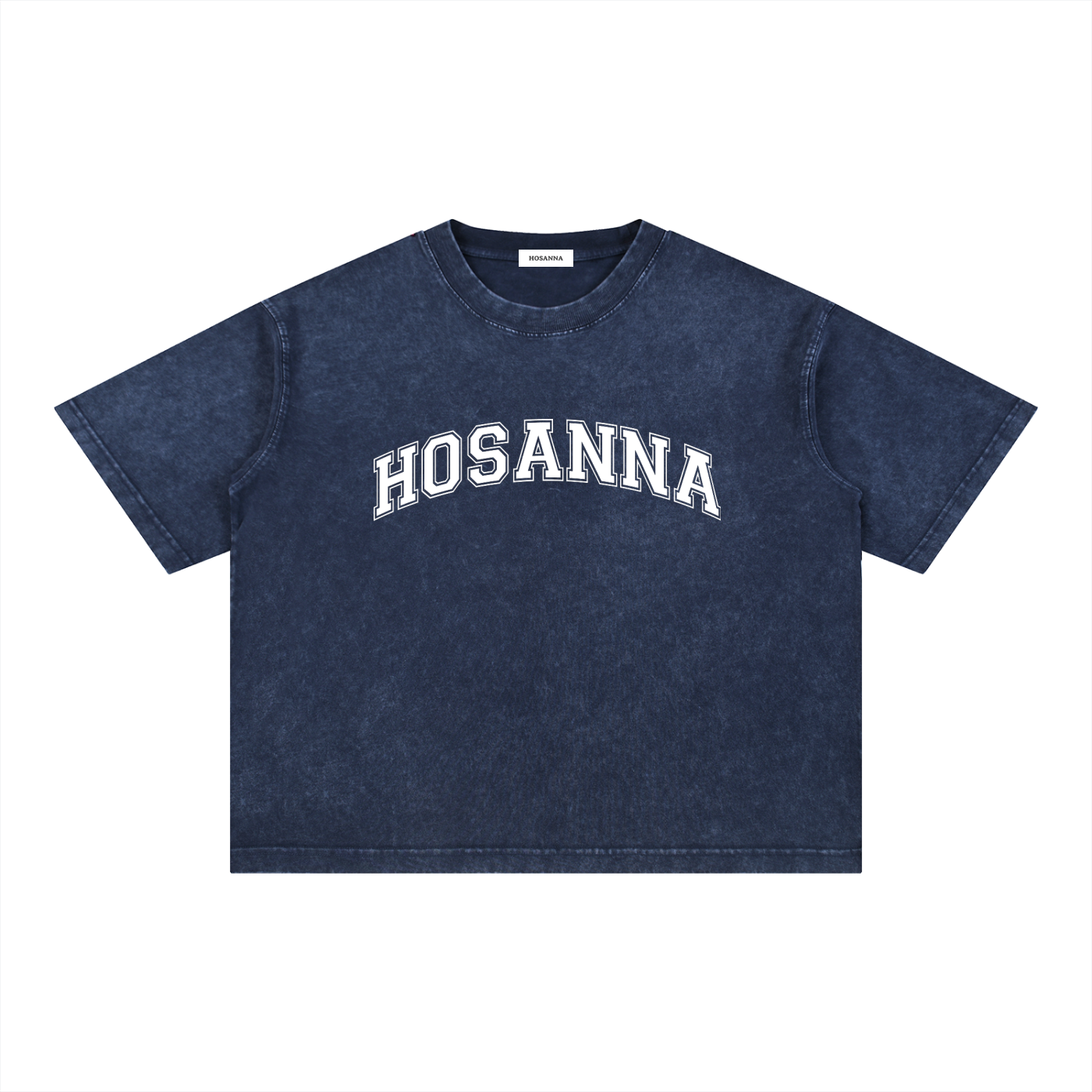 Playera "HOSANNA" Boxy Fit Mineral Wash | Hosanna
