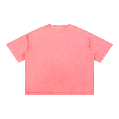 Playera "HOSANNA" Boxy Fit Mineral Wash | Hosanna