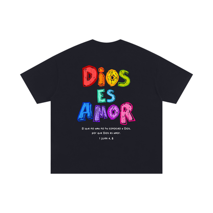 Playera "Dios es Amor" Negra | Hosanna