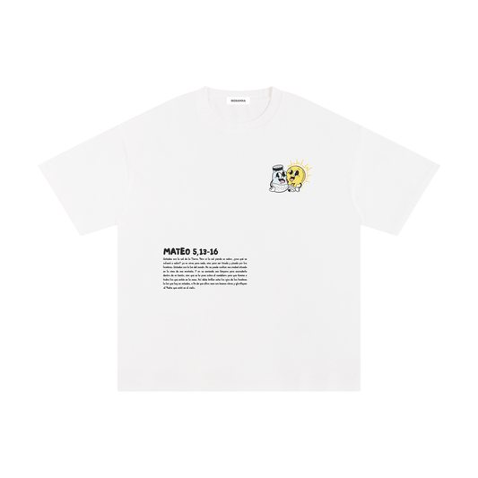 Playera "Sal y la Luz" Blanca | Hosanna