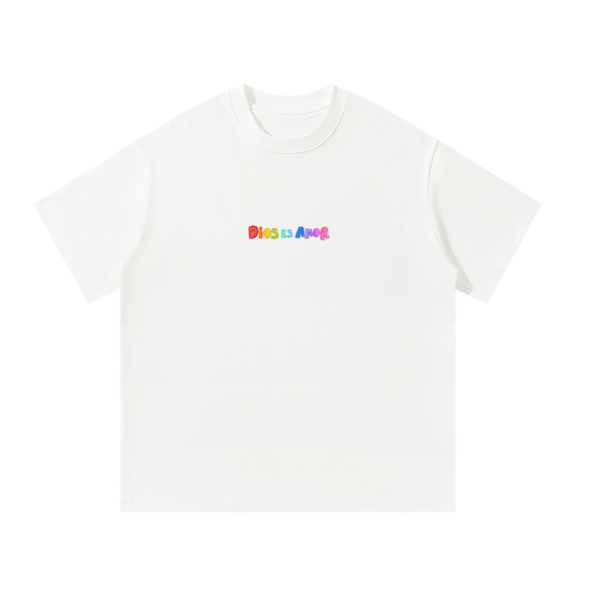 Playera "Dios es amor"  Blanca | Hosanna