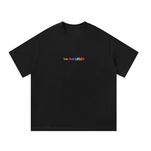 Playera "Solo Dios Basta"  Negro | Hosanna