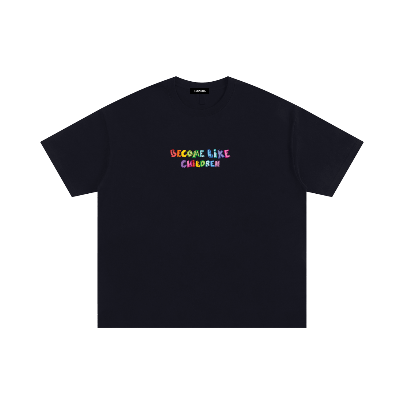 Playera "Become Like Children" Negra | Hosanna