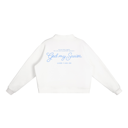 Sudadera Mock-Neck "Holy is His Name" | Hosanna