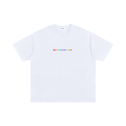 Playera "Go Into The Whole World" Blanca | Hosanna