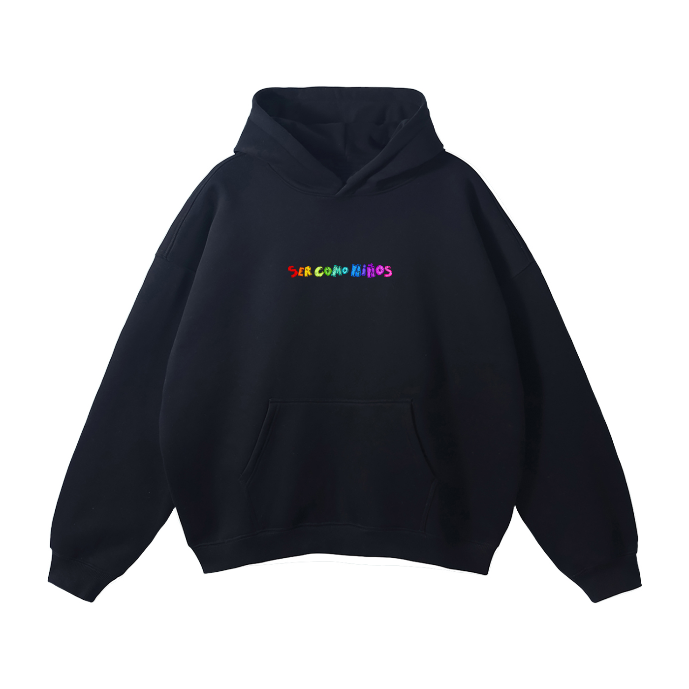 Hoodie "Ser Como Niños " Negra | Hosanna