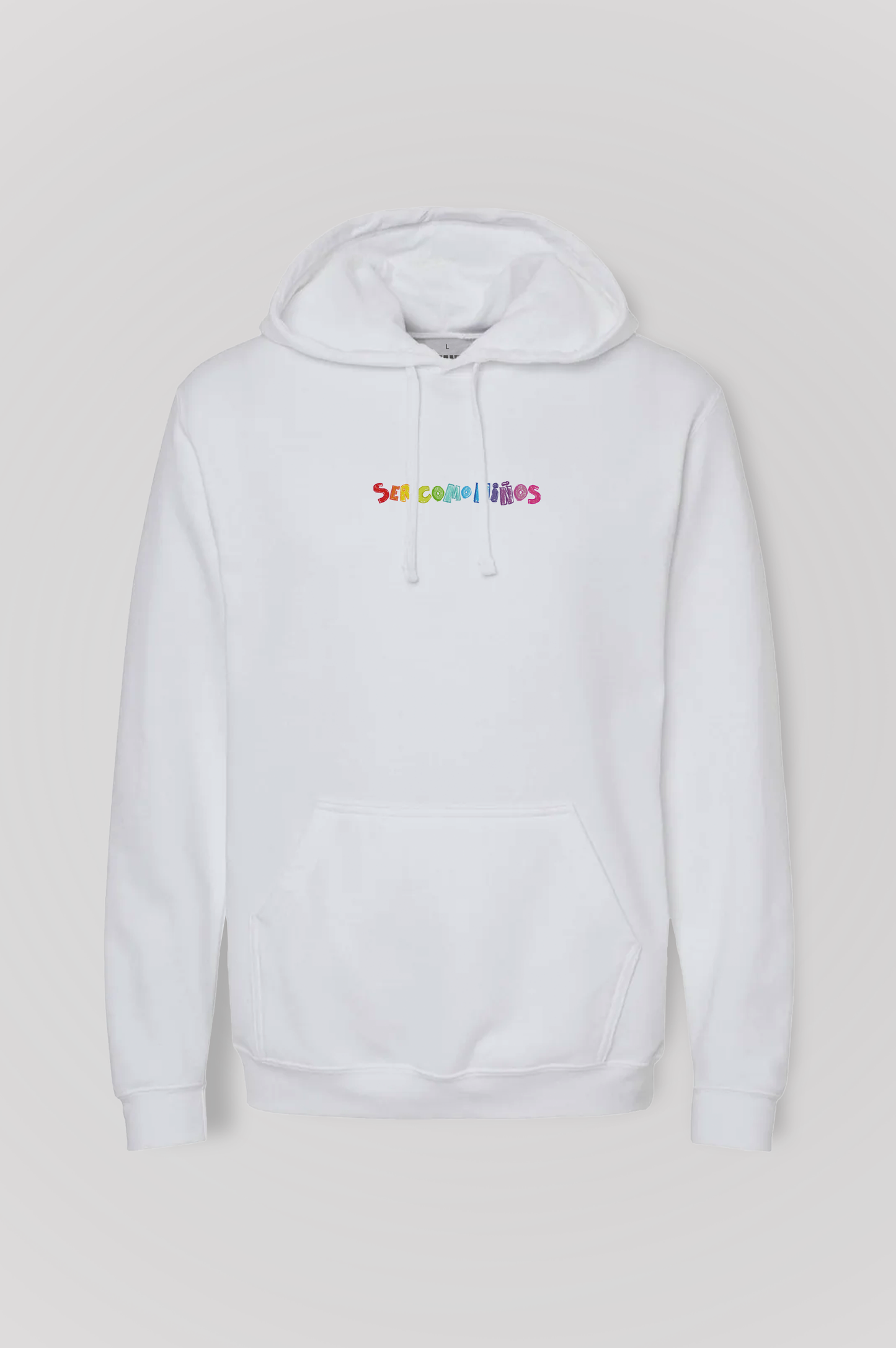 Hoodie SER COMO NIÑOS Joyful Letters