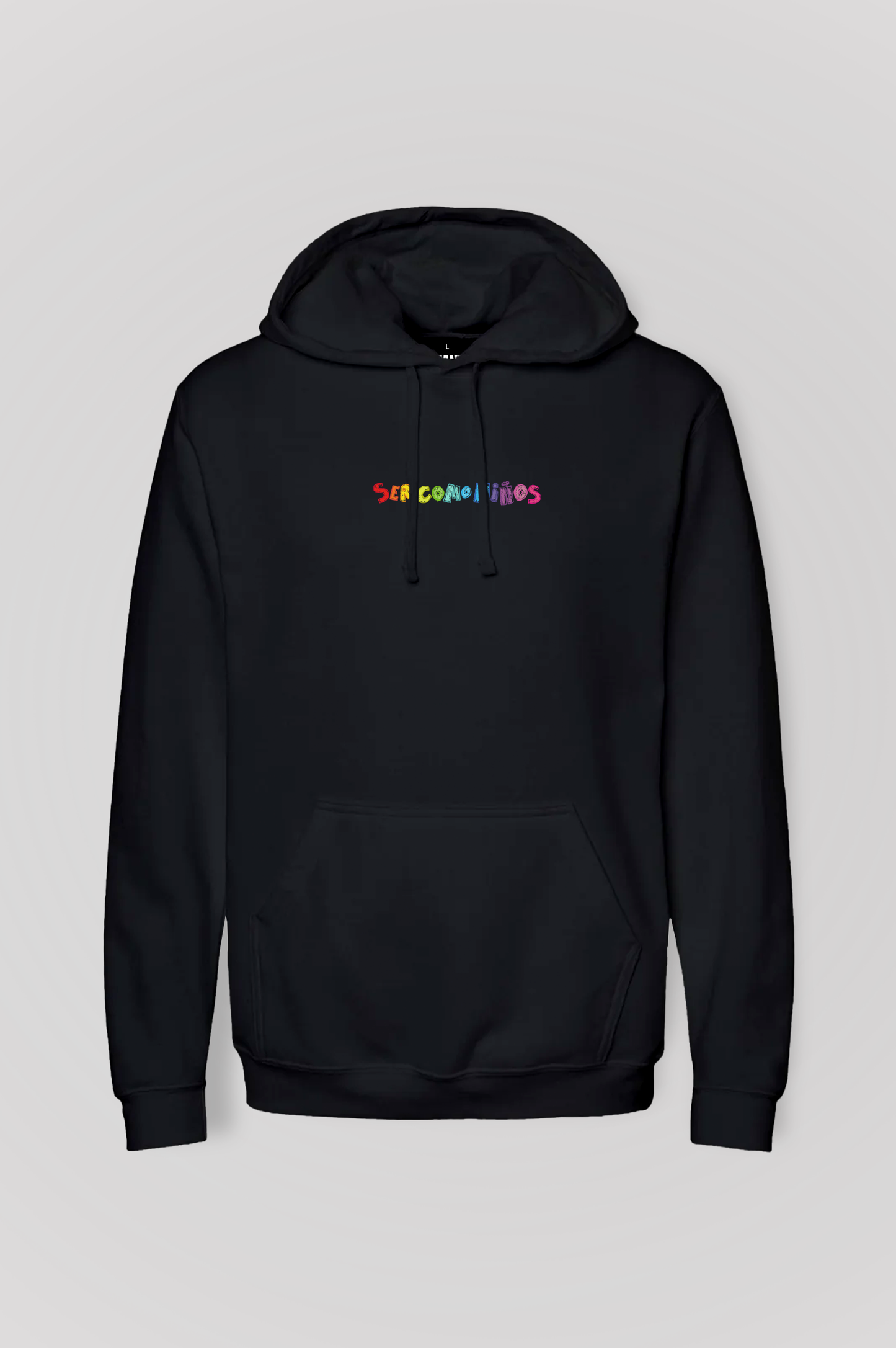 Hoodie SER COMO NIÑOS Joyful Letters