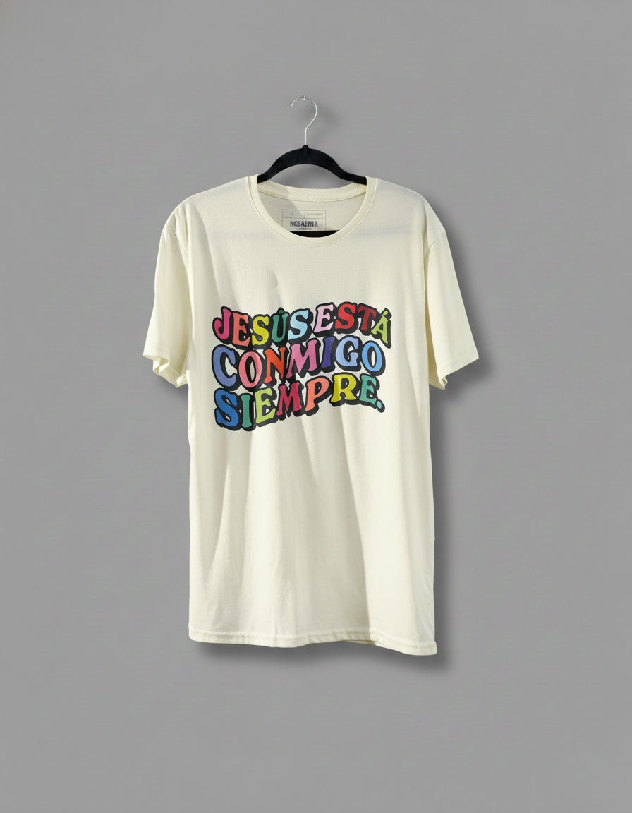 Playera JESÚS ESTÁ CONMIGO