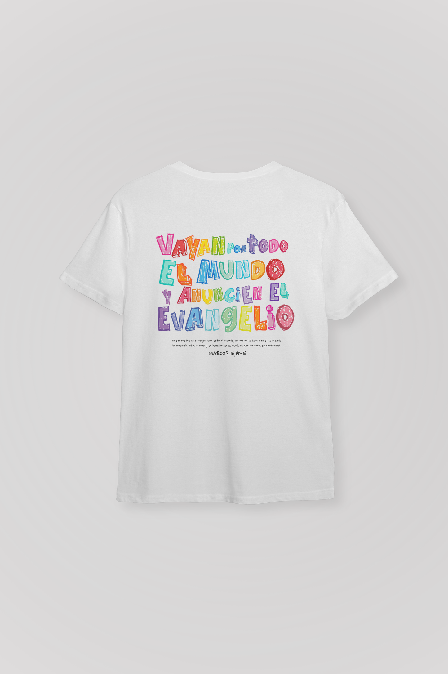 Kids - Playera VAYAN POR TODO EL MUNDO Joyful Letters