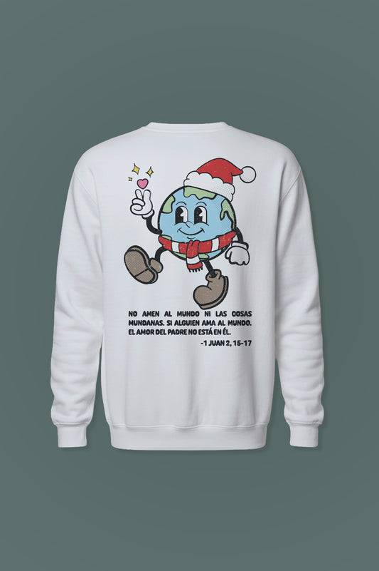 Sudadera básica NO AMEN AL MUNDO — 1 Juan 2, 15–17