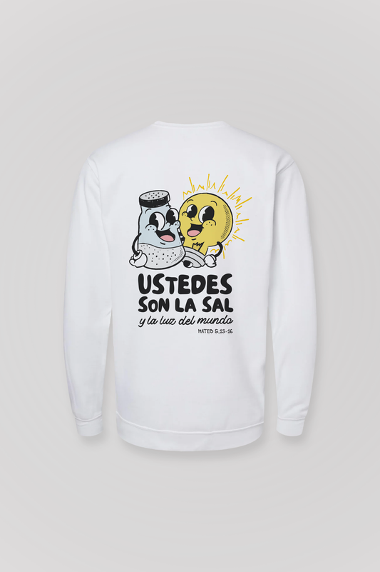 Sudadera básica LA SAL Y LA LUZ