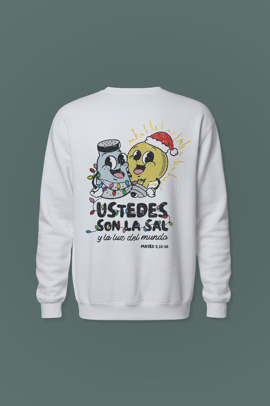 Sudadera básica LA SAL Y LA LUZ - Navidad
