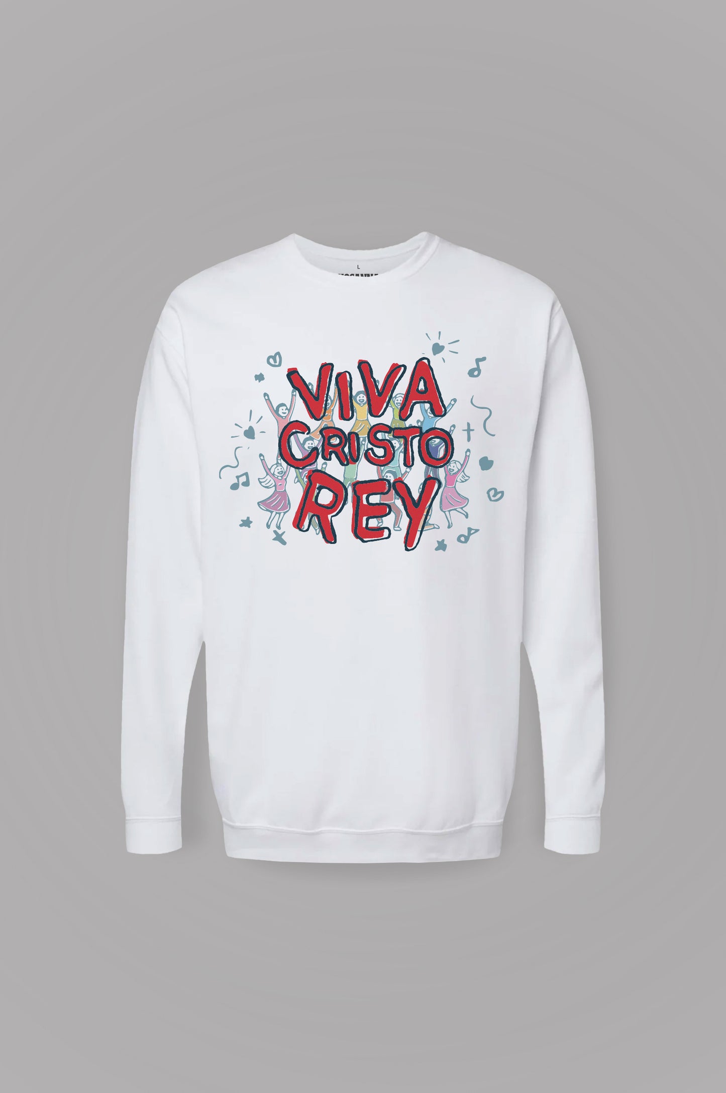 Sudadera básica VIVA CRISTO REY
